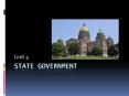 State Government PowerPoint PPT Presentation