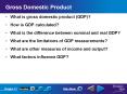 Gross Domestic Product PowerPoint PPT Presentation