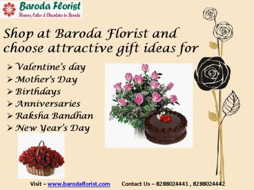Send Flowers to Baroda