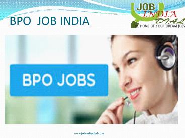 Jobindiadial:International & Domestic bpo jobs in Faridabad