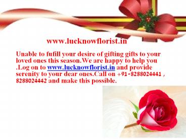 Florist Lucknow