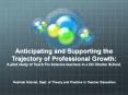 Anticipating and Supporting the Trajectory of Professional Growth: A pilot study of Teach For America teachers in a DC Charter School. PowerPoint PPT Presentation