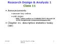 Research Design PowerPoint PPT Presentation
