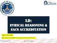 LD: Ethical Reasoning