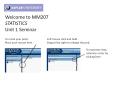 Welcome to MM207 STATISTICS Unit 1 Seminar PowerPoint PPT Presentation