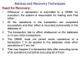 Backup and Recovery Techniques PowerPoint PPT Presentation