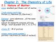 Chapter 2: The Chemistry of Life PowerPoint PPT Presentation