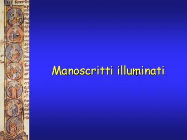 Manoscritti illuminati