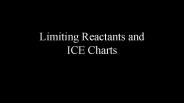 Limiting Reactants and ICE Charts