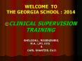 WELCOME TO THE GEORGIA SCHOOL : 2014 PowerPoint PPT Presentation