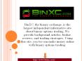 Binary Options Demo PowerPoint PPT Presentation