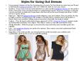 Styles for Going Out Dresses PowerPoint PPT Presentation