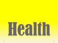 Health PowerPoint PPT Presentation