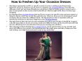 How to Freshen Up Your Occasion Dresses PowerPoint PPT Presentation