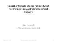 Impact of Climate Change Policies
