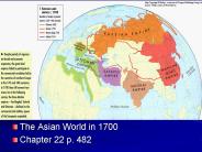 The Asian World in 1700