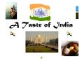 A Taste of India PowerPoint PPT Presentation