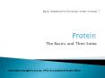 Protein PowerPoint PPT Presentation