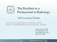 The Resident as a Professional in Radiology PowerPoint PPT Presentation