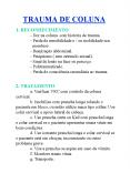 TRAUMA DE COLUNA PowerPoint PPT Presentation