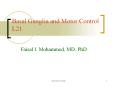 Basal Ganglia and Motor Control L21 PowerPoint PPT Presentation