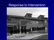 Response to Intervention