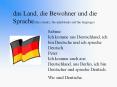 das Land, die Bewohner und die Sprache (the country, the inhabitants and the language) PowerPoint PPT Presentation