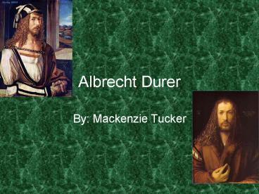 Albrecht Durer