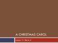 A Christmas Carol PowerPoint PPT Presentation