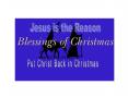 Put Christ Back in Christmas PowerPoint PPT Presentation