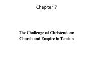 The Challenge of Christendom: