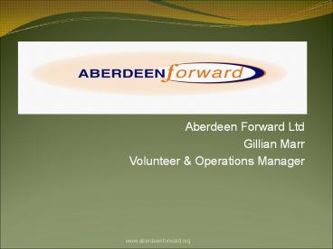 Aberdeen Forward Ltd