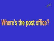 Where's the post office?
