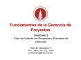 Fundamentos de la Gerencia de Proyectos PowerPoint PPT Presentation