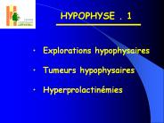 EXPLORATIONS HYPOPHYSAIRES