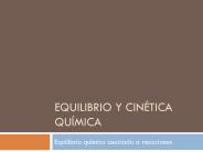 Equilibrio y cin
