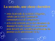 La seconde, une classe charni