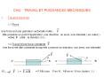 CH4  TRAVAIL ET PUISSANCES MECANIQUES PowerPoint PPT Presentation