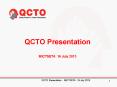 QCTO Presentation MICTSETA 16 July 2013 PowerPoint PPT Presentation