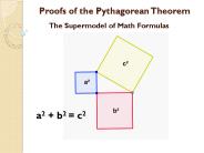 Proofs of the Pythagorean Theorem