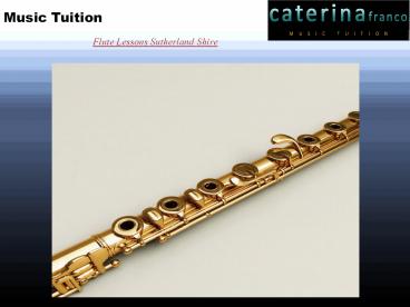 Flute Lessons Sutherland Shire