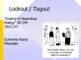 Lockout / Tagout PowerPoint PPT Presentation