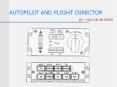 AUTOPILOT AND FLIGHT DIRECTOR PowerPoint PPT Presentation