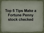 Subscribe to Penny Stock Newsletter