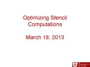 L10: Floating Point Issues and Project