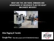 The demands and standards of Heavy Machinery Operators.