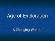 Age of Exploration