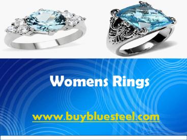 Womens Rings at buybluesteel