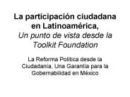 La participaci