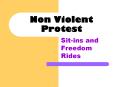 Non Violent Protest PowerPoint PPT Presentation